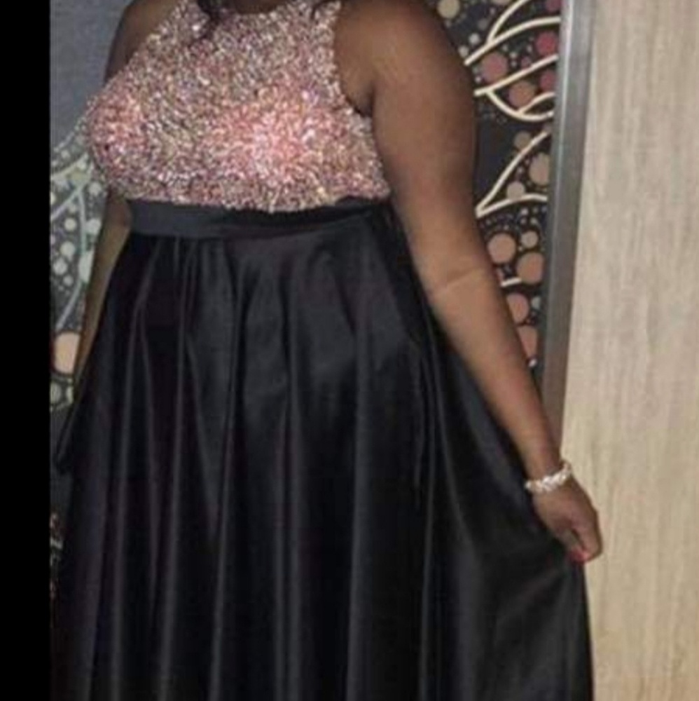 Floor length gown